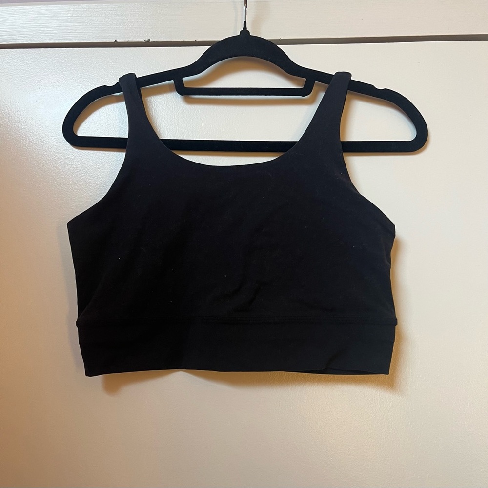 Nike Black Cropped Tank Top